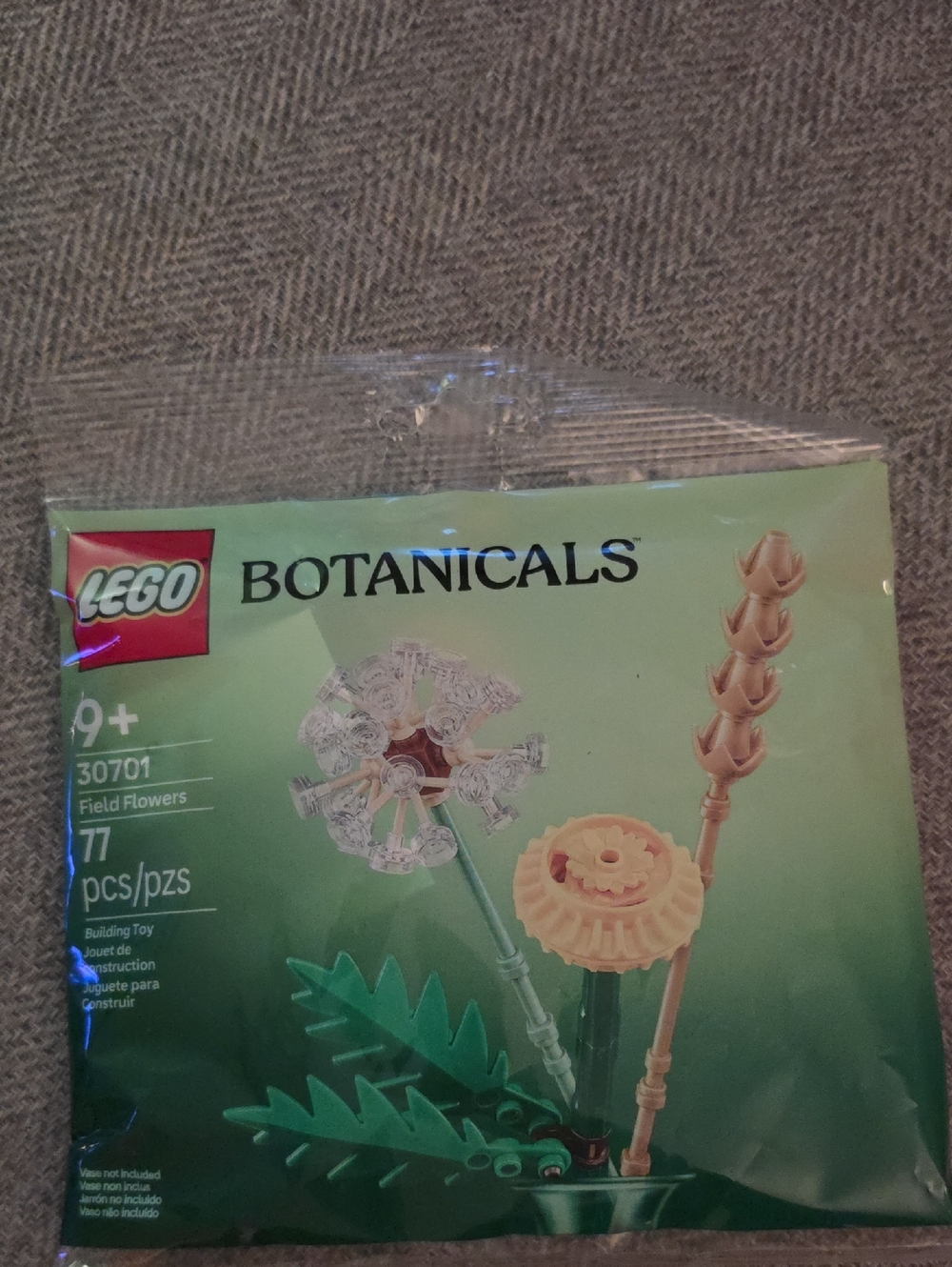 Lego Botanicals Field Flowers - Green, Tan, Translucent 30701